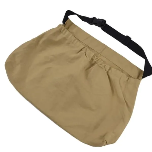 Clearance Orchard Picking Bag Justerbar Oxford-tyg i midjan Hängande fruktskördepåse för trädgårdsarbeteKhaki Trädgårdskorgar