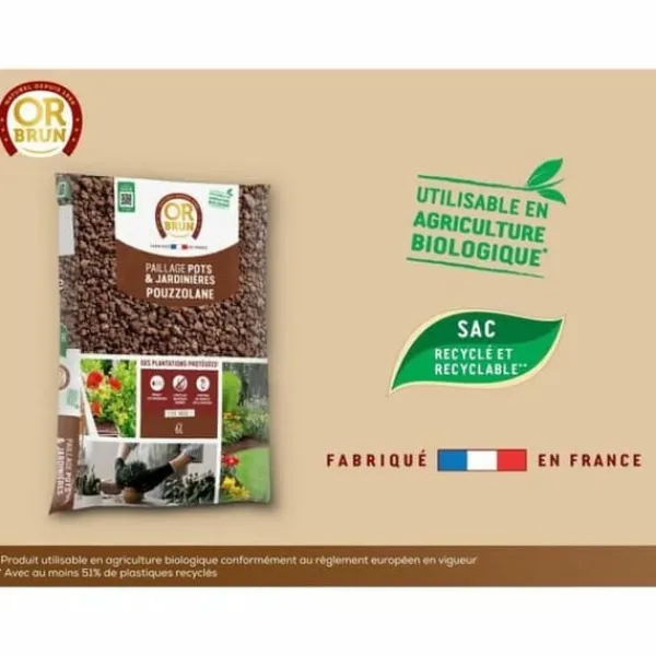 New Organic fertiliser OR BRUN Gödningsmedel