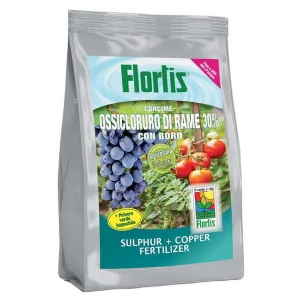 Discount OSSICLORID KOPPAR 30% VATTENLÖSLIGT DONT KRAFT 1 KG FLORTIS Gödningsmedel