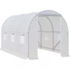 Discount Outsunny Växthus 350x200x200cm Folieväxthus, för trädgård Växthus