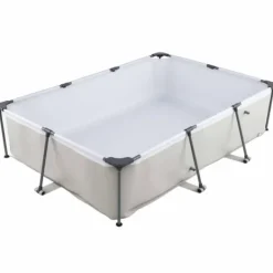 Online Ovanmarkpool, 300x207x66 cm, Grå Pooler