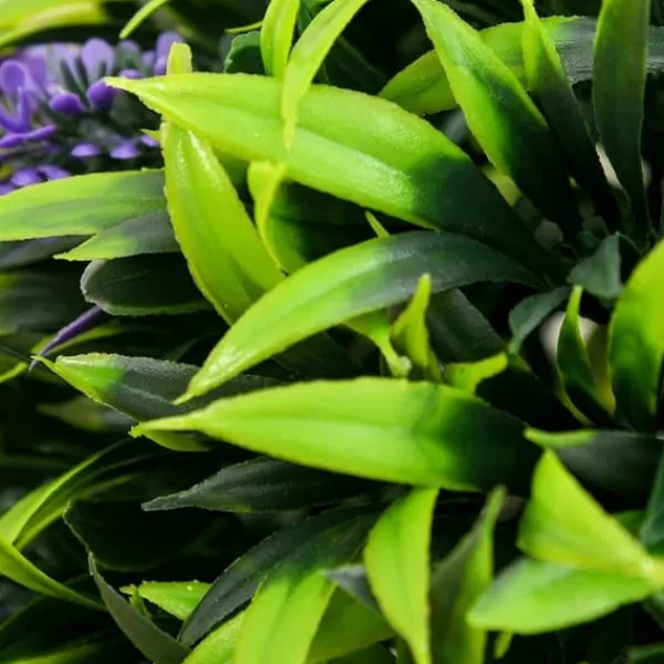Sale 2-pack konstgjord lavendel 70 cm med kruka, UV-skydd, för hem & trädgård Trädgårdsprydnader