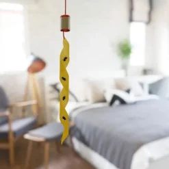 Pack med 4 Flugfällor – Insektsmedelsfri, Luktfri & Lätt att Installera