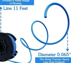 Outlet 8-pack trimmerspolar med trimmertråd och lock RYOBI grästrimmer Trädgårdsmaskiner