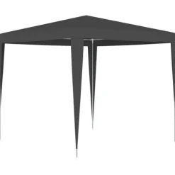 Partytält & paviljoner - Living Professionellt partytält 2,5x2,5 m antracit 90 g/m²
