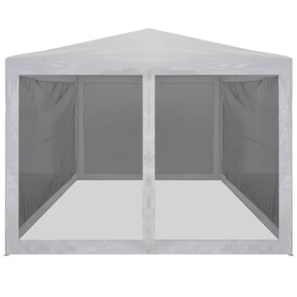 Discount Partytält & paviljoner - Living Partytält med 4 sidoväggar i nät 4x3 m Tält & Lusthus