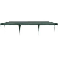 vidaXL Partytält PE 3x9 m grön