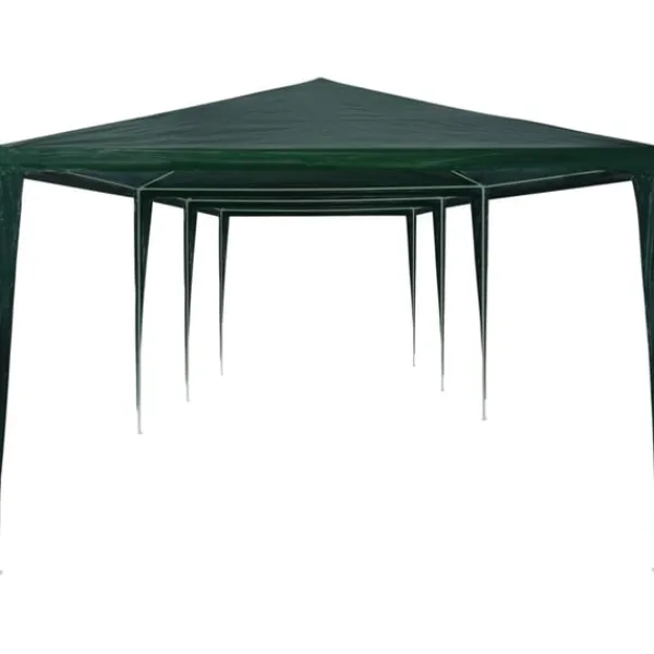 vidaXL Partytält PE 3x9 m grön