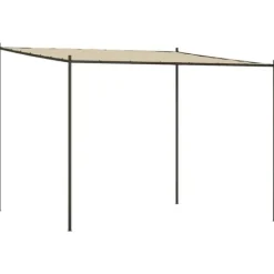 Online Paviljong beige 3x3 m 180 g/m² tyg och stål Valvbågar, Spaljéer, Bersåer & Pergolor