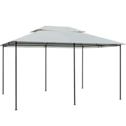 Sale Paviljong med draperier 4x3 m vit - Paviljong - Paviljonger - Home & Living Tält & Lusthus