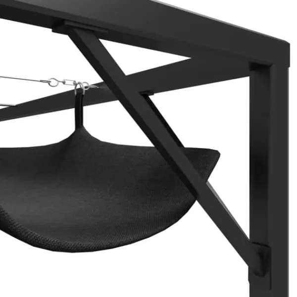 Discount Paviljong med infällbart tak 3x3 m - Vattentät och UV-skydd | Färg: Antracit | Storlek: 3x3 m Valvbågar, Spaljéer, Bersåer & Pergolor