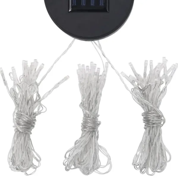 New Paviljong myggnät och ljusslinga LED 3x3x2,73 m taupe 180 g/m² - Paviljong - Paviljonger - Home & Living Tält & Lusthus