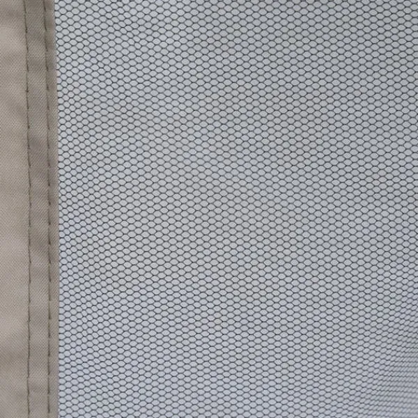 Best Paviljong 3x3 m med 4 sidoväggar, metall/polyester, grå – vädertålig Tält & Lusthus