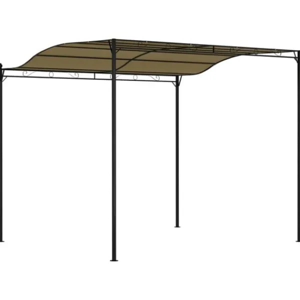 Best Paviljong 3x2,4 m taupe 180 g/m² Tält & Lusthus