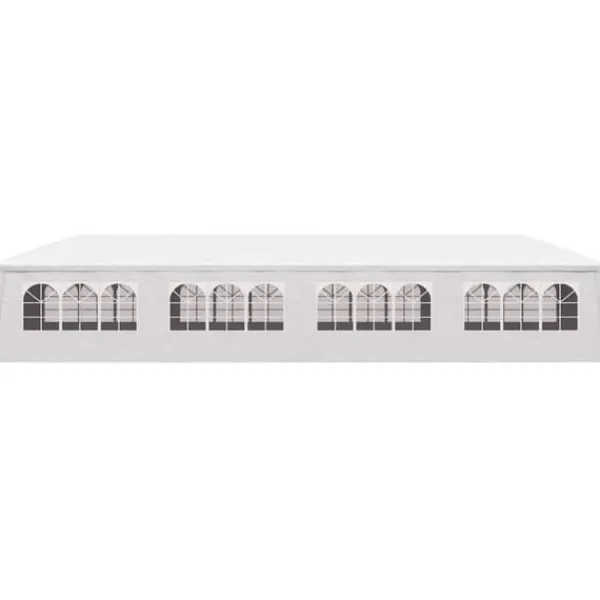 Paviljong 3x12 m vit - Partytält med sidopaneler | Färg: Vit | Storlek: 3x12 m Tält & Lusthus
