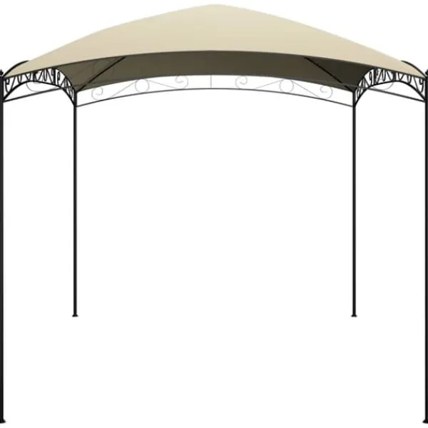 Sale Paviljong 3x4x2,65 m - Stålkonstruktion med PA-beläggning | Färg: Gräddvit | Storlek: 3x4x2,65 m Tält & Lusthus