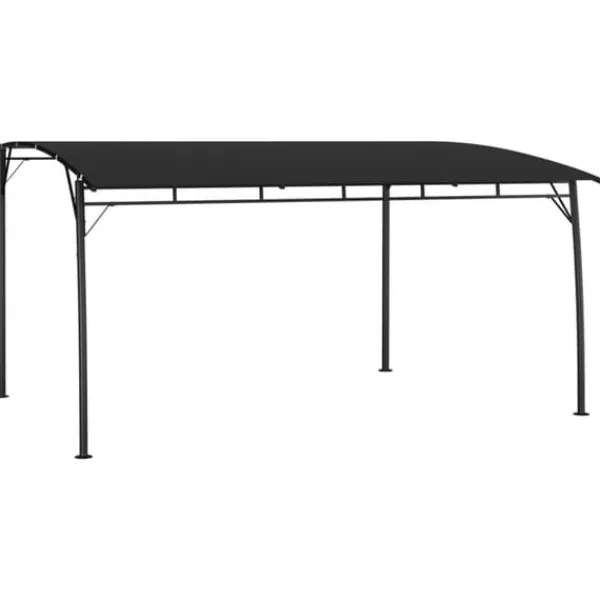 Best Paviljong 4x3x2,55 m antracit Tält & Lusthus