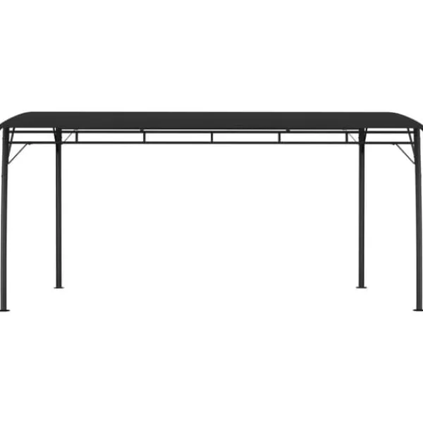 Best Paviljong 4x3x2,55 m antracit Tält & Lusthus