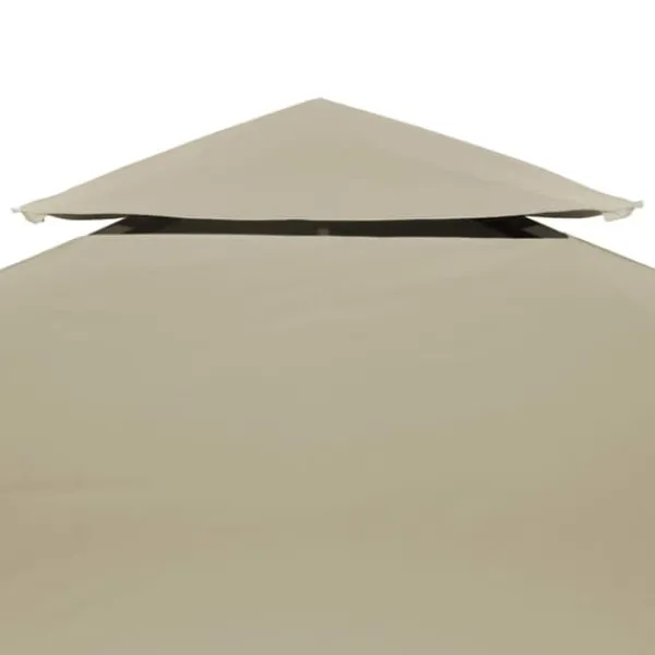 New Paviljongtak 310 g/m² vattentätt | Beige | Storlek: 3 x 4 m Tält & Lusthus