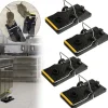 4Pcs Professional Mouse Traps Mousetrap Strong Easy Catcher Control Reusable