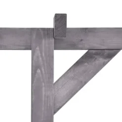 vidaXL Pergola - - Imprägnad furu - Grå - 200x40x205 cm - Motståndskraftig mot röta