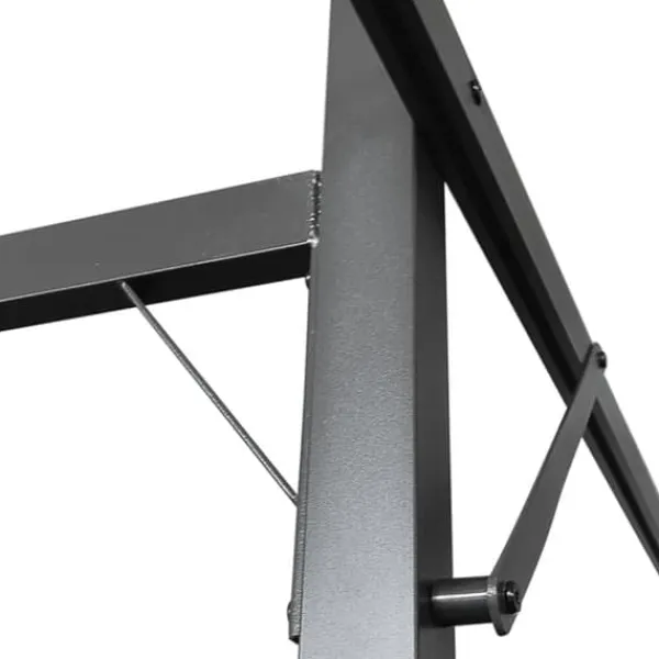 Discount Pergola med infällbart tak - Utomhusmöbel för middagar och fester | Färg: Antracit | Storlek: 295x292x230 cm Valvbågar, Spaljéer, Bersåer & Pergolor