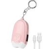 Discount Personlig Alarm Ficklampa Bärbar Självförsvar 130dB Högljudd Varning Nyckelring Säkerhetslampor
