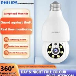 Outlet glödlampa säkerhetskamera WiFi glödlampa säkerhetskameror trådlös utomhus glödlampa kamera rörelsedetektering Kameror för hemsäkerhet Säkerhetsmonitorer & Videokameror