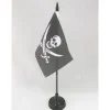 Sale Pirate Jack Rackham bordsflagga 15x10cm - pirater - corsair Hög kvalitet Flaggor & Vindstrutar