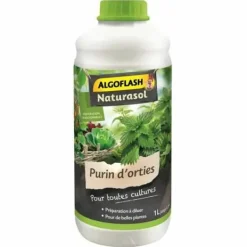 New Plant fertiliser Algoflash Naturasol Nettle 1 L Gödningsmedel