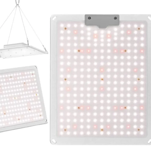 Plant Growth Grow Lamp Full Spectrum 30 x 24 cm 234 LED 110 W Silver