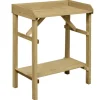 vidaXL Planteringsbord impregnerad furu 75x40x90 cm