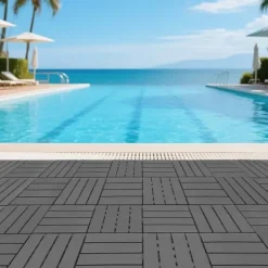 Plastdeckplattor, 44 st, 12