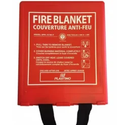 Sale Plastimo Brandskyddsfilt Röd 100 x 100 cm Brandfilt
