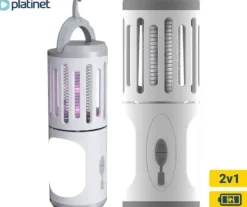 Hot PLATINET MOSQUITO KILLER LANTERN LAMPKA NA KOMAPRY 6W 60LM 18800MAH BATTERY [46096] Insektsmedel & Djuravvisande Medel