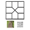 Plattformsform, 4x40x40 cm, Svart
