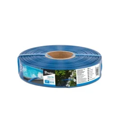 Plattslang AQUA - FLAT PE / EVA i set med slangklämma WP1 - 1 1/4"- 30m