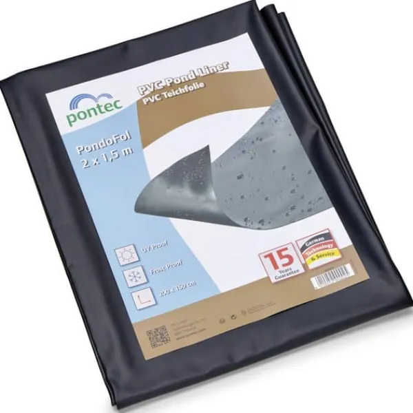 Pontec 90002 PVC-dammfolie (L x B) 2 m x 1.5 m 1 st