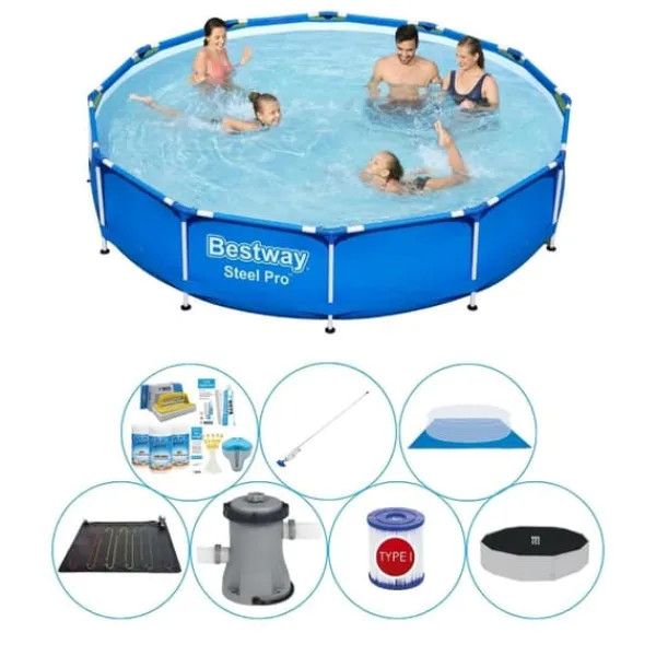 Bestway Pool Comfort Package - Steel Pro Round 366x76 cm