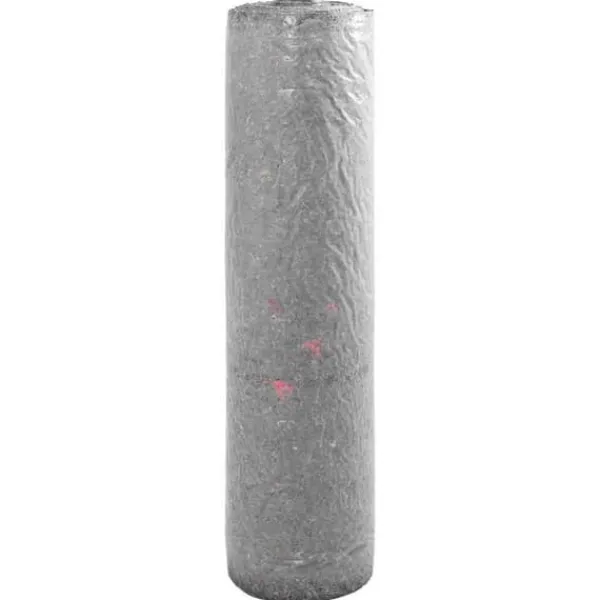 vidaXL Poolfleece Grå 1 x 25 m Polyester och bomull