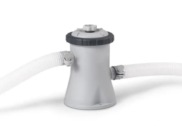 Sale Poolpaket - 7 delar - Intex metallram rund strandsida 305x76 cm Pooler