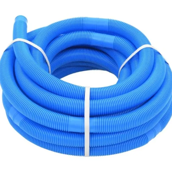vidaXL Poolslang blå 32 mm 15,4 m