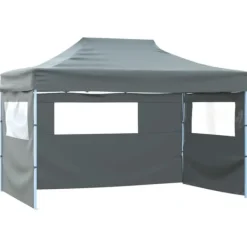 Sale Pop-Up hopfällbart partytält med 4 sidoväggar 3x4,5 m antracit - Partytält - Festtält - Home & Living Tält & Lusthus