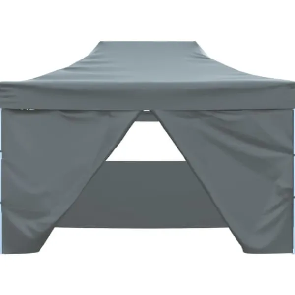 Sale Pop-Up hopfällbart partytält med 4 sidoväggar 3x4,5 m antracit - Partytält - Festtält - Home & Living Tält & Lusthus
