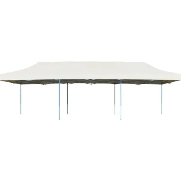Pop-Up hopfällbart partytält gräddvit 3x9 m - Partytält - Festtält - Home & Living