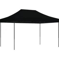 Sale Pop-Up hopfällbart partytält 410x279x315 cm svart Tält & Lusthus