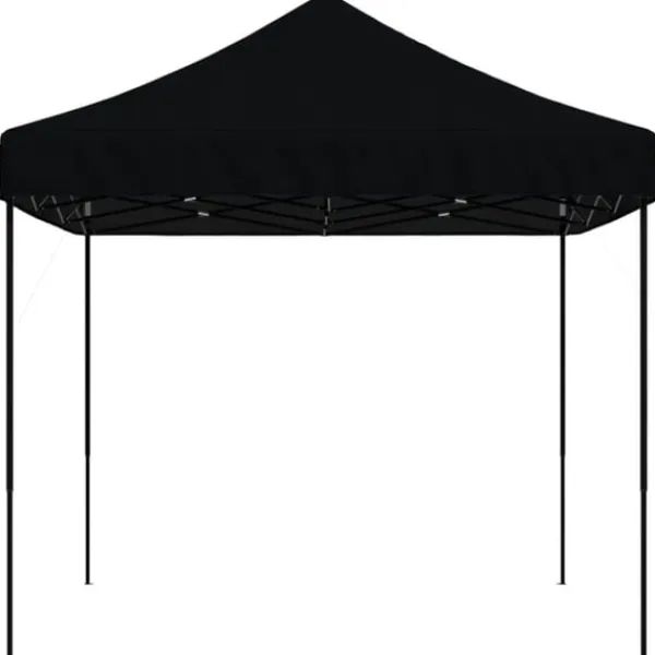 Sale Pop-Up hopfällbart partytält 410x279x315 cm svart Tält & Lusthus