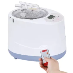 Discount Portabel bastuångare - Ånggenerator - 3 L Kapacitet - 1000 W - Fjärrkontroll - ABS/PP & Rostfritt Stål - För Hemmaspa & Detox Bastu