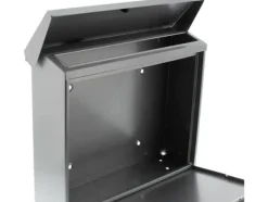 Discount Postbox Burg Wächter JOURNAL 5867 SI Stålplatta Silver Nyckellås Postlådor & Brevlådor