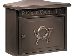 Postbox Burg Wächter SYLT 1883 K Stålplatta Koppar (metallisk) Nyckellås Postlådor & Brevlådor